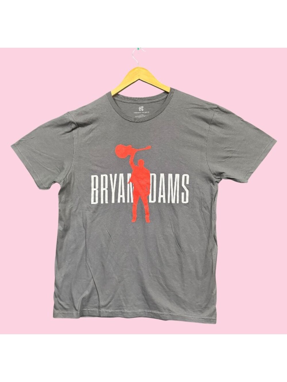 Bryan Adams Classics Album World Tour Dates Rock Tee L